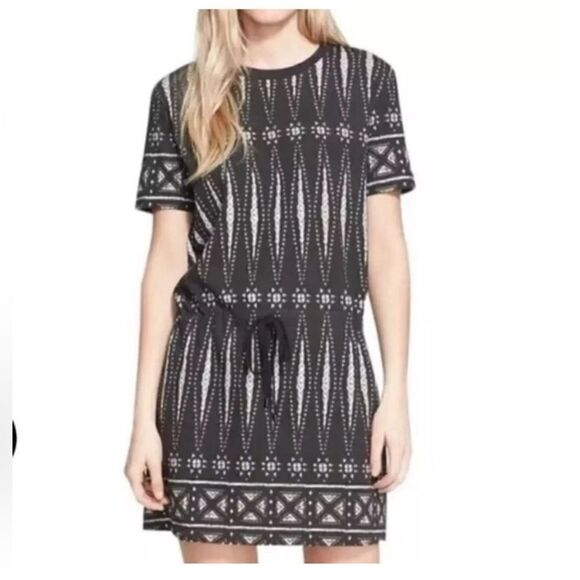 Tory Burch Bologan Knit Mini Dress Size XS Aztec - Picture 1 of 6